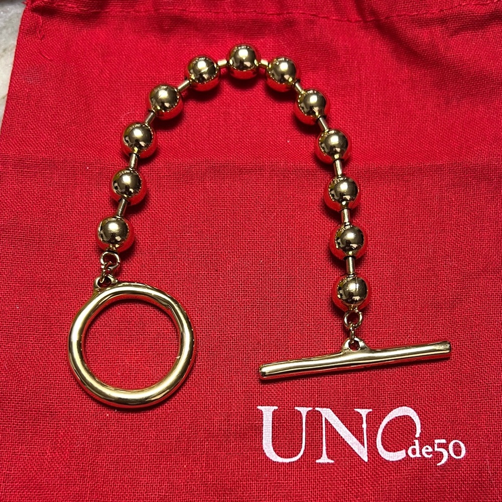 UNO de 50 On/Off Beaded Bracelet